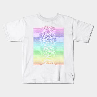 SciAm Pulsar Rainbow Kids T-Shirt